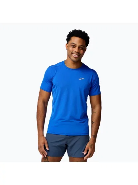 Běžecké tričko Brooks Atmosphere neo blue modré