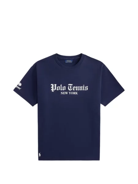 Tricou polo Polo Ralph Lauren cu broderie negru