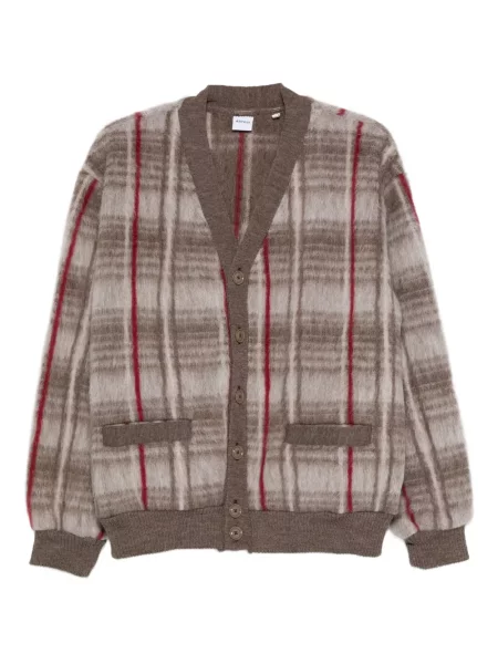 Cardigan Aspesi de lână în carouri