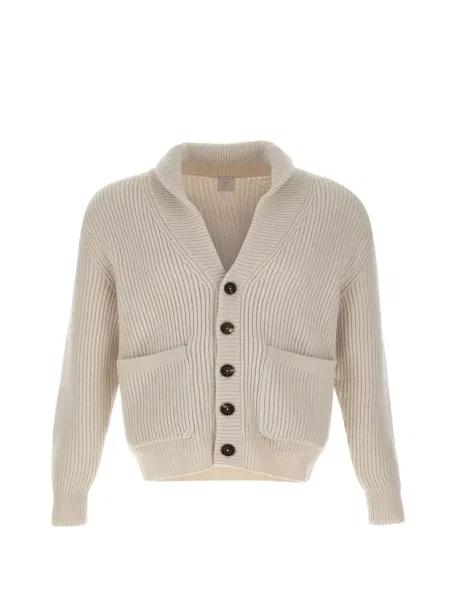 Gulerat cardigan Eleventy tricotate