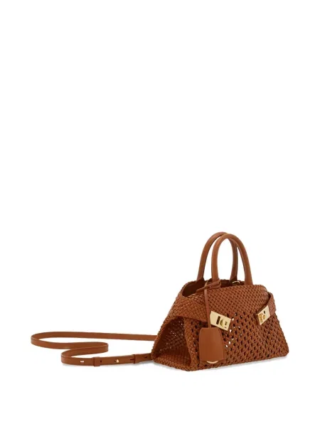 Geantă Ferragamo maro