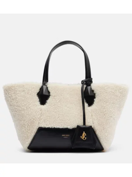 Geantă Jimmy Choo alb