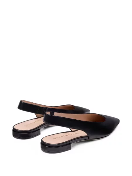 Pantofi cu toc Stuart Weitzman slingback negru