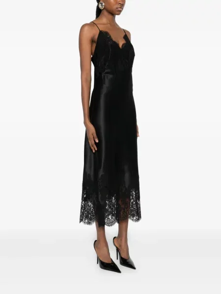 Rochie midi Il Volo până la genunchi de costum negru