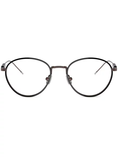 Okrugle sunčane naočale Brunello Cucinelli crna