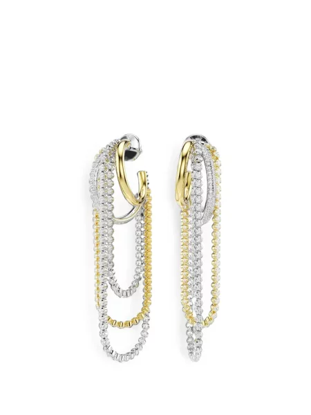 Cercei Swarovski drapate