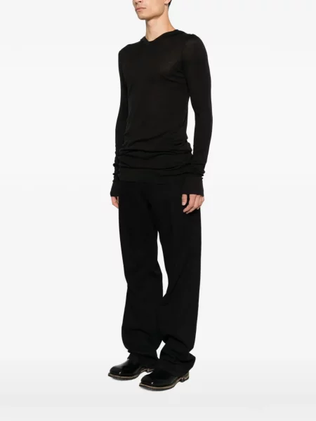Lung tricou Rick Owens negru