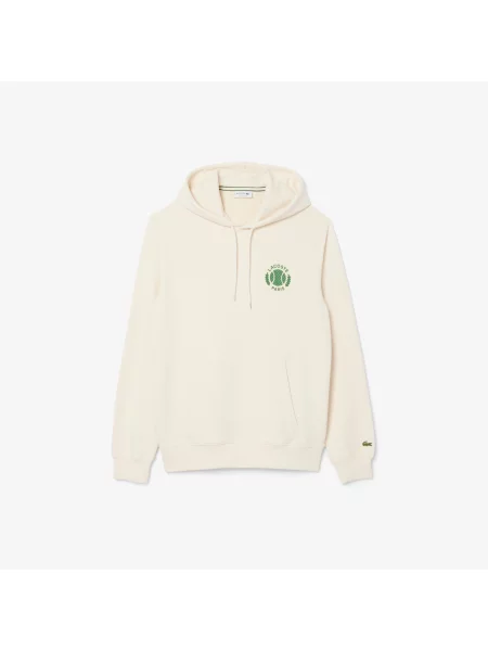 Lacoste Bluza Z Nadrukiem Tenisowym zielony