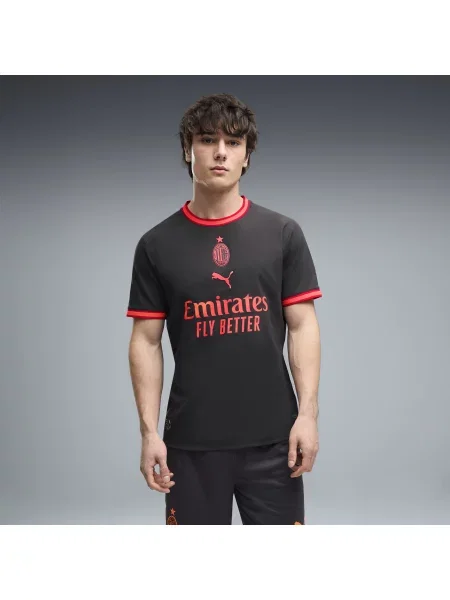 PUMA autentyczna trzecia koszulka AC Milan Akcesoria S szary