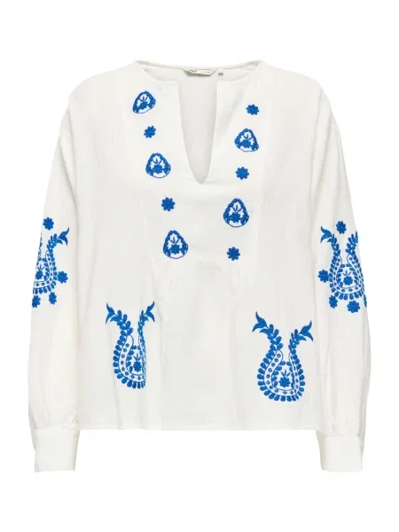 ONLY Bluza ONLMOON tamno plava bijela