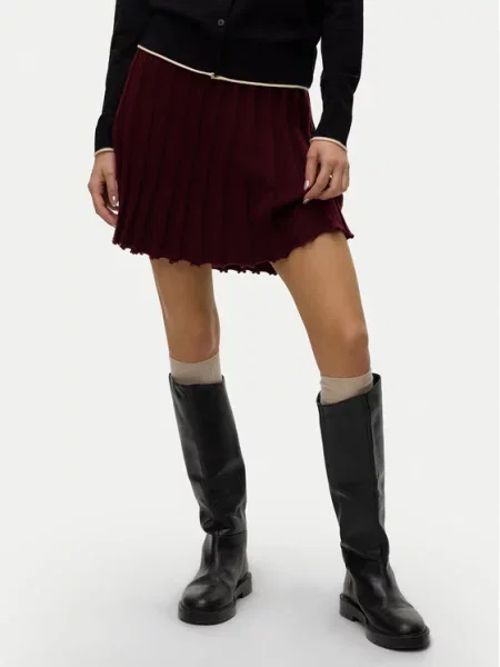 Vero Moda Спідниця в складку Marina фіолетовий