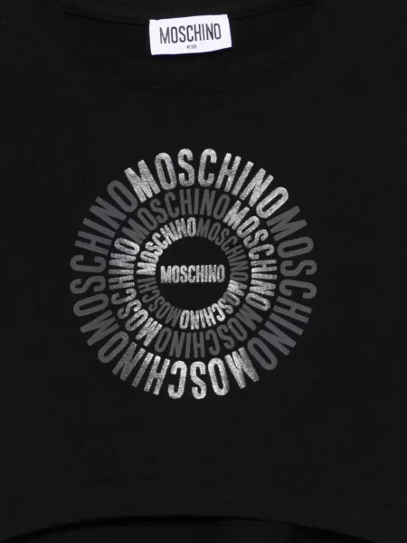 Koszulka dziecięca Moschino czarna