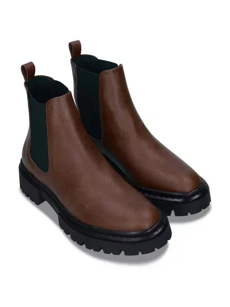 Botine chelsea Nae Vegan Shoes maro