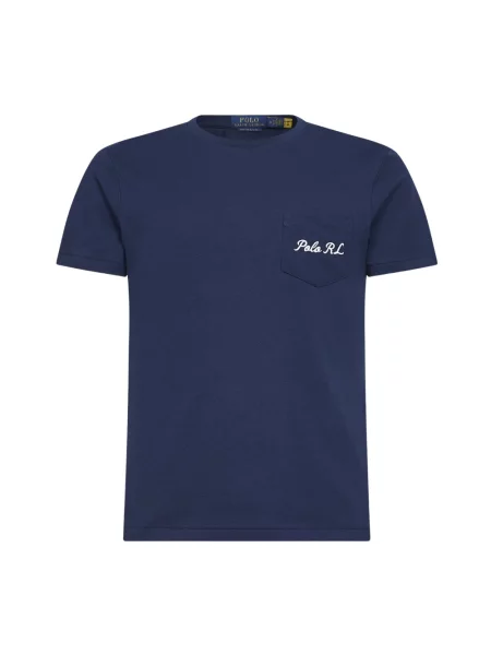 Polo Ralph Lauren Koszulki Mężczyzna L Society Baer T-Shirt niebieski