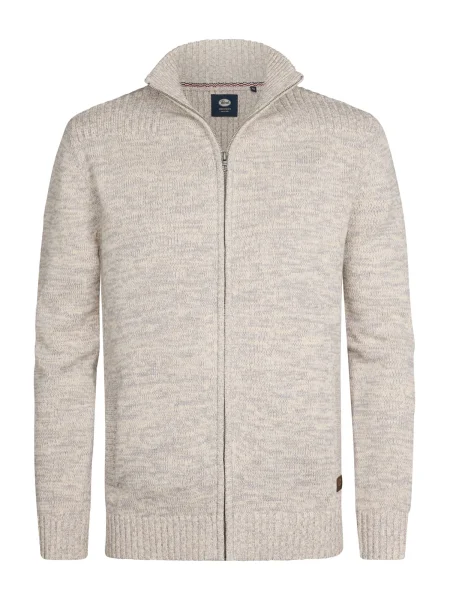 Petrol Industries Kardigan melír šedý