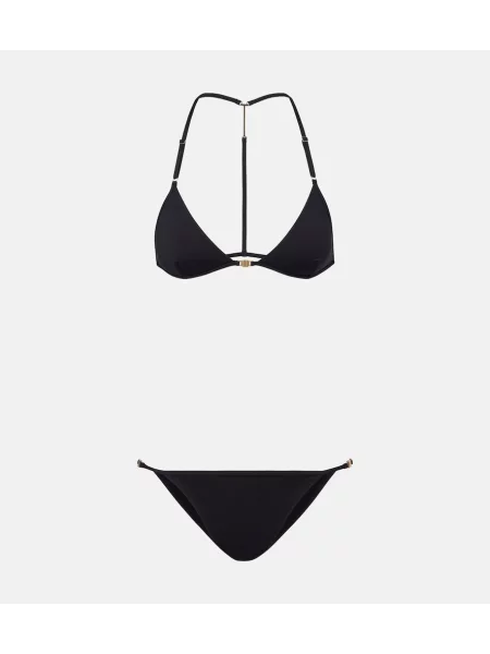 Bikini Tom Ford din jerseu negru