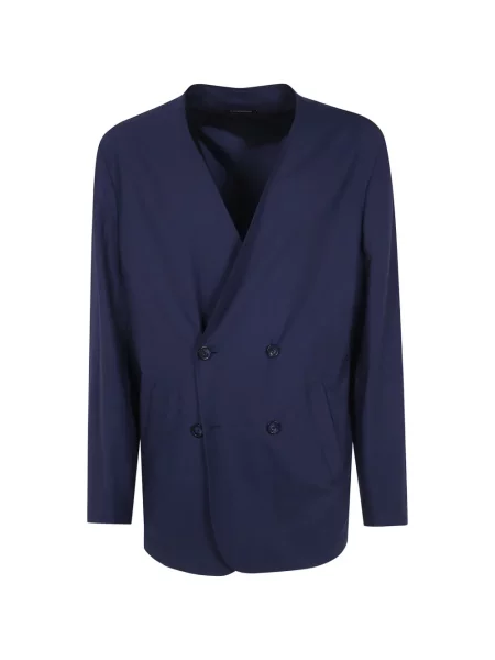 Sacou Emporio Armani cu două rânduri de nasturi albastru