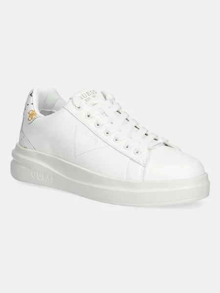 Sneakerși Guess alb