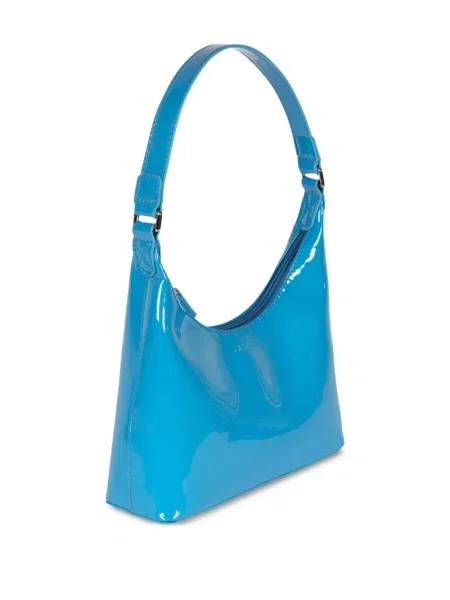Top Glynit din piele albastru