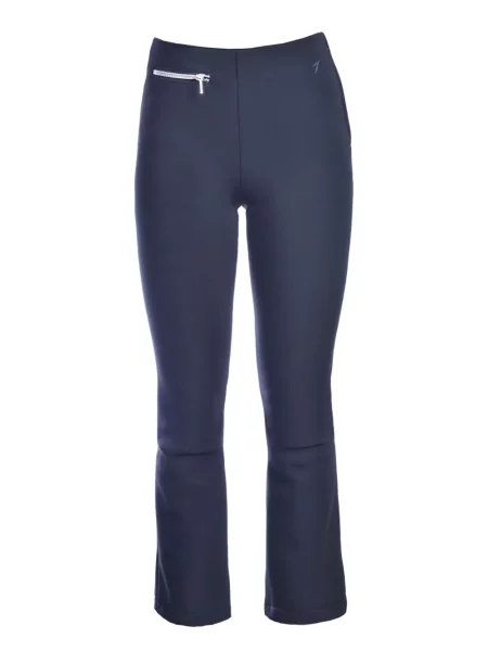 Pantaloni de schi Roberta Tonini cu broderie albastru