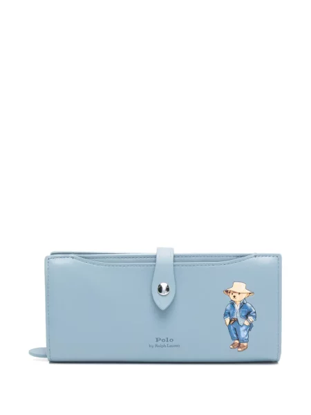 Siuvinėtas džemperis Polo Ralph Lauren mėlyna