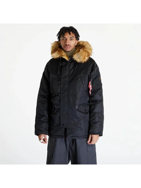 Jakna Alpha Industries Inc. črna