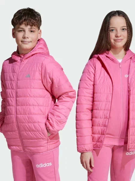 Дитяча Демісезонна куртка adidas рожевий