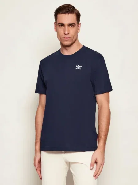 Joop! tricou din bleumarin cu imprimeu