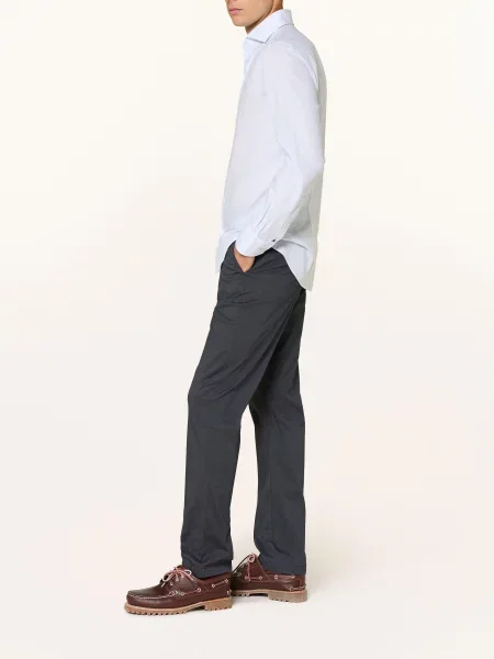 Spodnie Tommy Hilfiger Denton Printed Structure Chino Navy granatowe