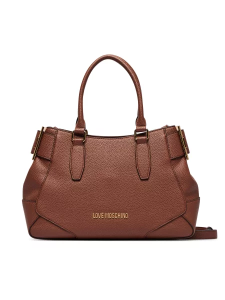 LOVE MOSCHINO Geantă maro