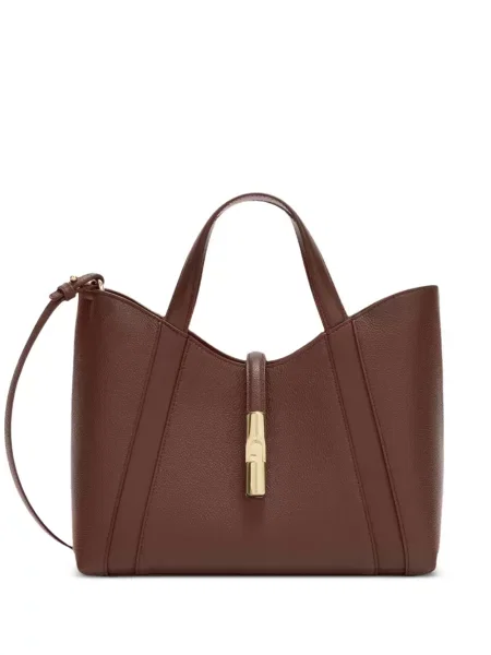 Geantă shopper Furla maro