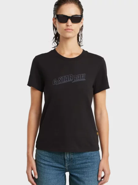 Футболка G-star Raw чорна