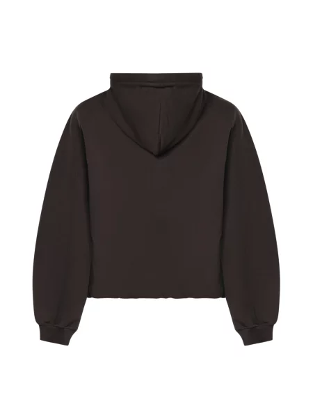 Bluza z kapturem Jacquemus z kapturem brązowa