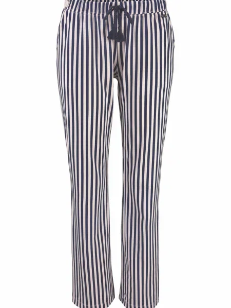 LASCANA Pantaloni de pijama indigo alb
