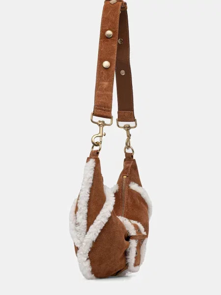 Замшева сумочка Marciano Guess коричневий