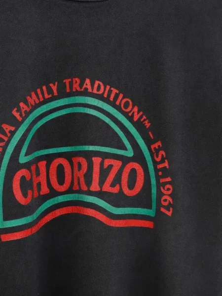 Grafic tricou Willy Chavarria negru
