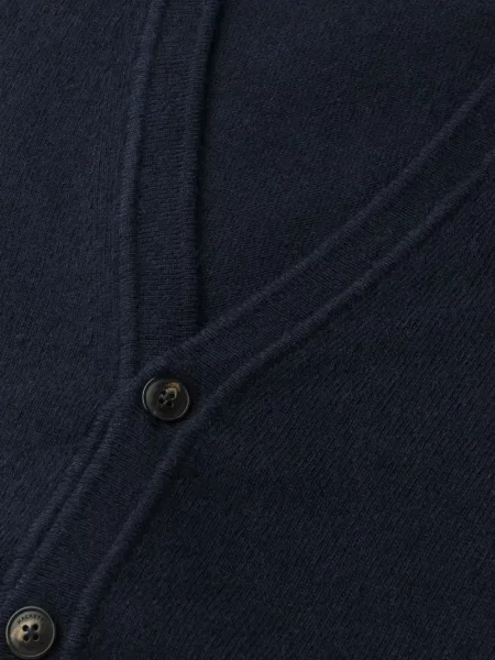 Елек Hackett с V-образно деколте синьо