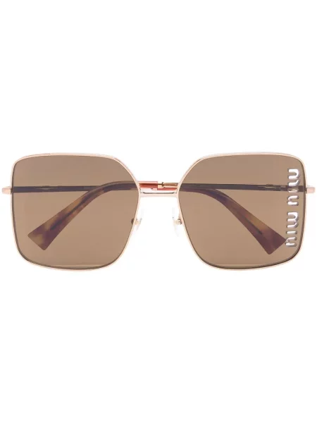 Ochelari de soare Miu Miu Eyewear auriu