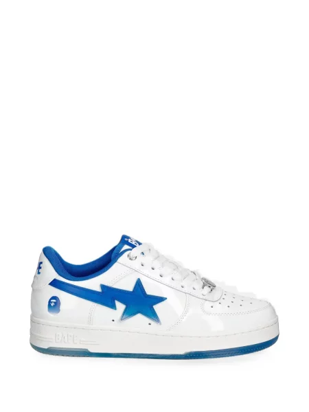 Sneakerși A Bathing Ape® din piele alb