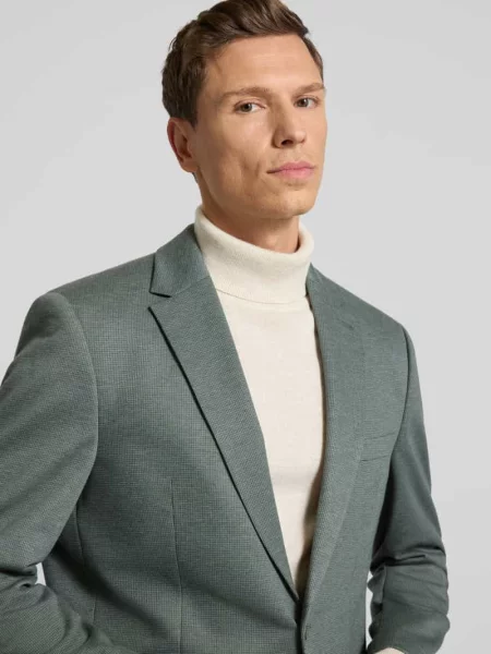 Marynarka Comfort Fit zapinana na 2 z kołnierzem z klapami Christian Berg Men
