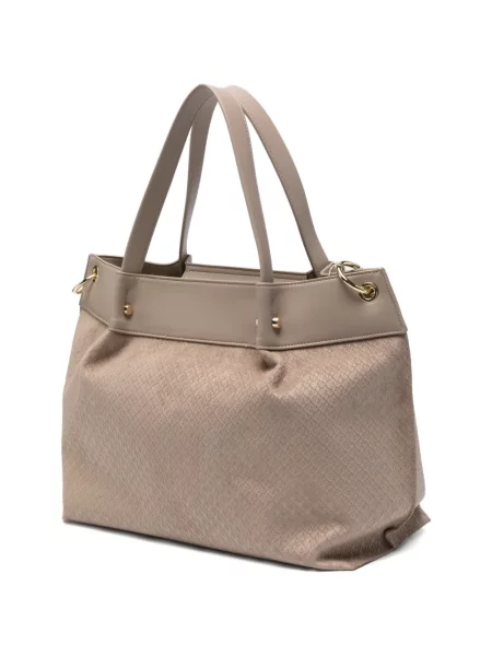 Geantă shopper Armani Exchange din piele