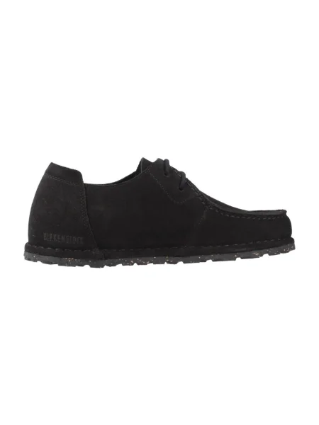 Cipő BIRKENSTOCK Utti Lace Suede Leather Narrow black Utti Lace Suede Leather Narrow fekete