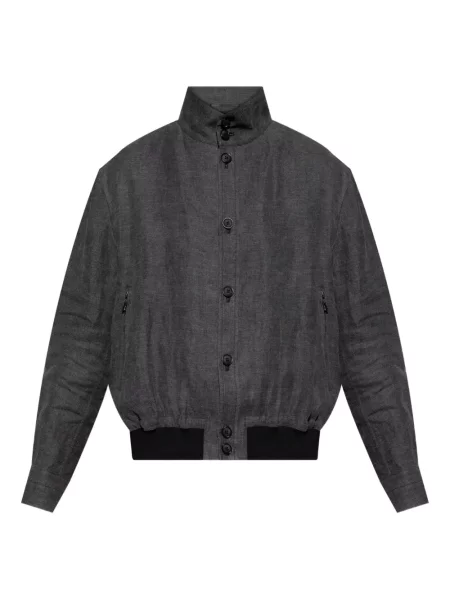Geacă bomber Giorgio Armani gri