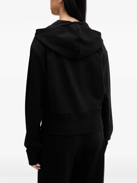 Hanorac cu glugă Karl Lagerfeld Jeans negru