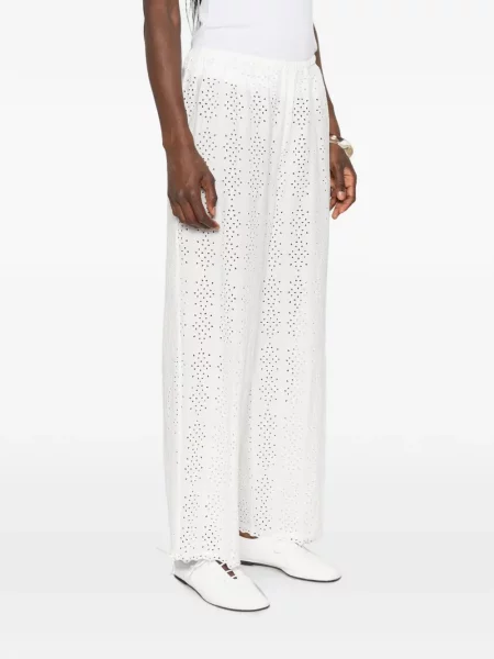 Pantaloni Posse alb