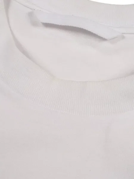Tricou Moncler cu imagine alb