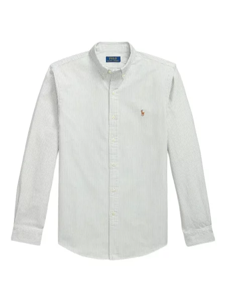 Μικρός κασκέτο Polo Ralph Lauren με χαμηλή μέση υφαίνω διαγωνίως πράσινο