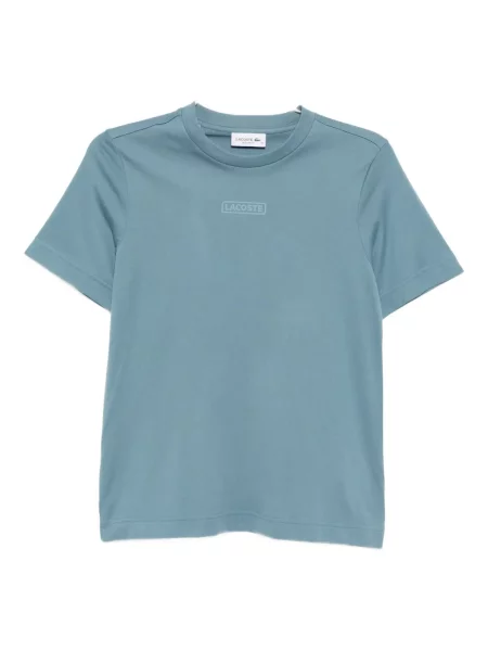 Tricou Lacoste cu imagine albastru