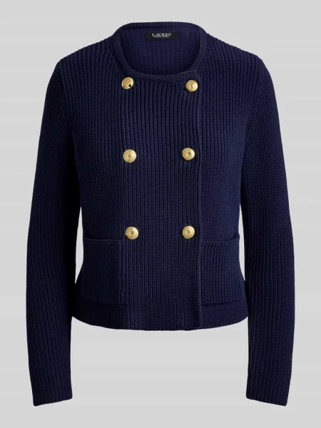 Kardigan rozpinany o kroju regular fit z czystej bawełny Lauren Ralph Lauren
