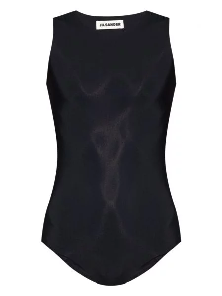 Body Jil Sander stretch negru